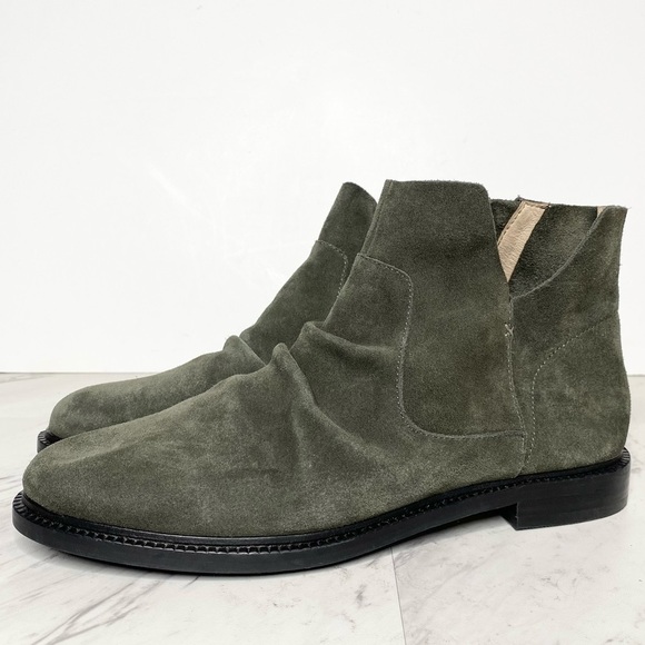 New! Kelsi Dagger Brooklyn Latch Suede Bootie 8 1/2 - Picture 1 of 14